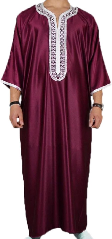 Mens Islamic Kaftan Thobe
